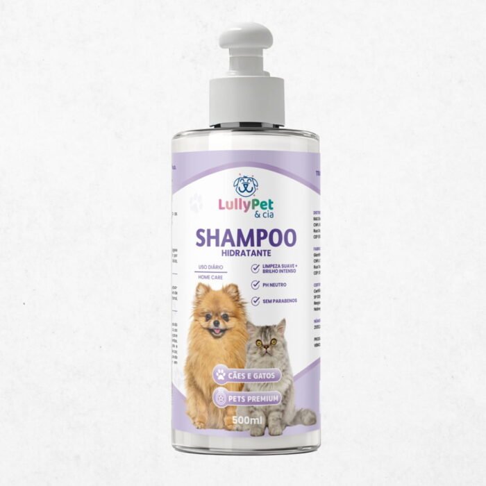 Shampoo Hidratante para Cães e Gatos Shampoo Hidratante para Cães e Gatos