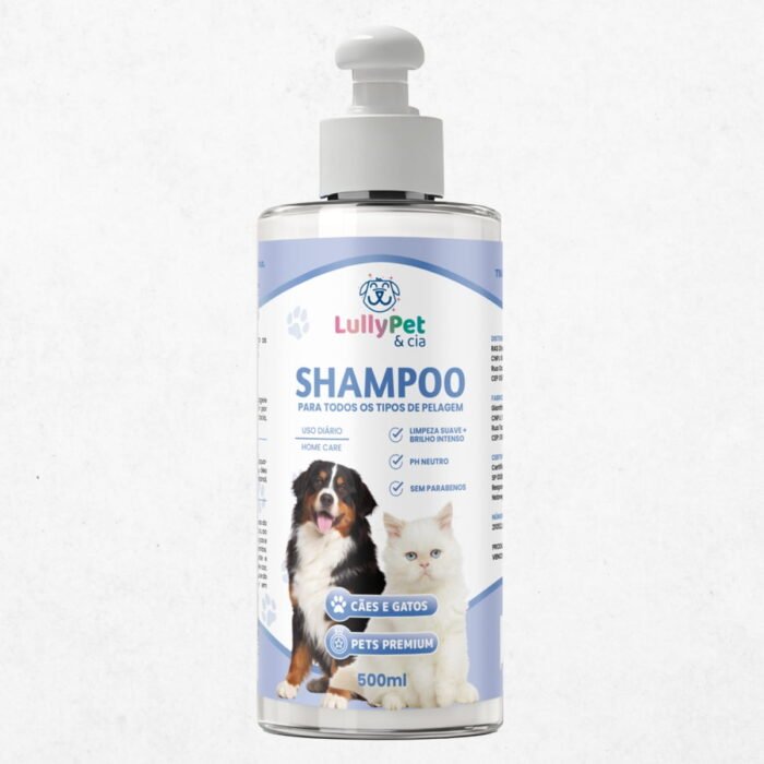 Shampoo para Todos os Tipos de Pelagem para Cães e Gatos Shampoo para Todos os Tipos de Pelagem para Cães e Gatos
